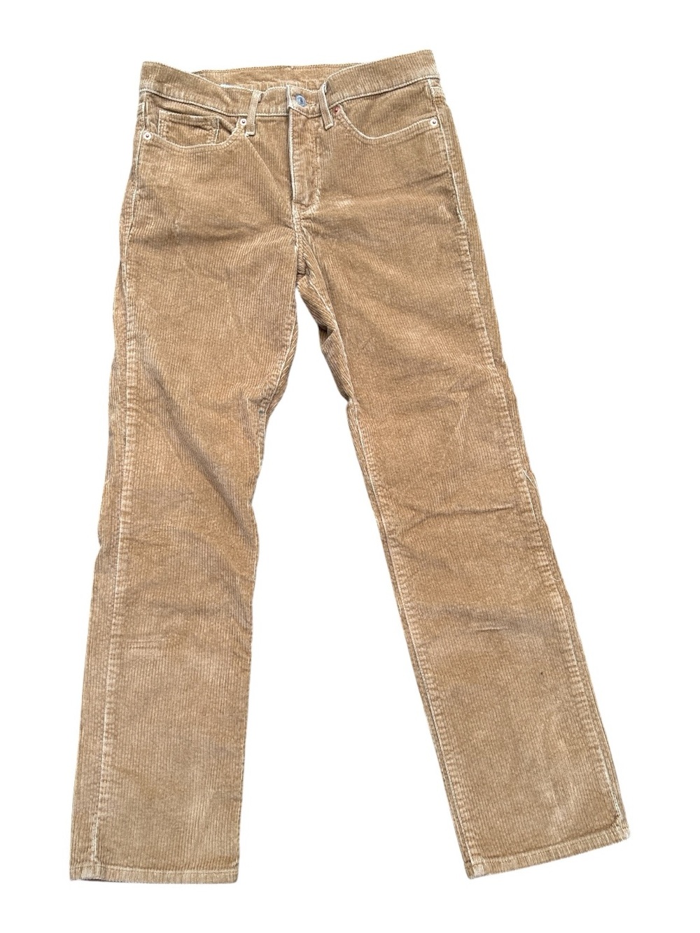 Levi’s Medium Wale Corduroy Straight-Leg Women’s Pants in Tan